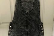 Dungaree dress denim acid wash size M 38 10