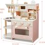 Wooden Play Kitchen for Kids Ages 3-6 Image 7