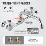 Stainless Steel Prep & Utility Sink, 1 Compartment Free Standing Small Sink Include Faucet & legs Image 3
