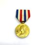 Vintage Gilded Bronze French Railway Medal Image 2