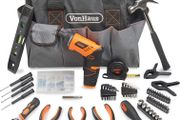 Cordless Hand Drill and Household Tool Kit - 94pc Tool Kit for Beginners - Includes 3.6V/Cordless Lithium-ion Screwdriver - Power &amp; Hand Tools with Drill Sets in Case (FREE POSTAGE)
