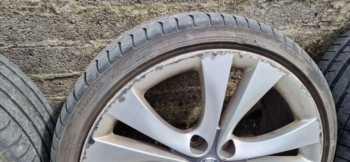 20 Alloy Rims with Tyres Vauxhall Insignia 2011