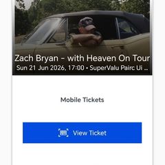 Zac Bryan 21st June