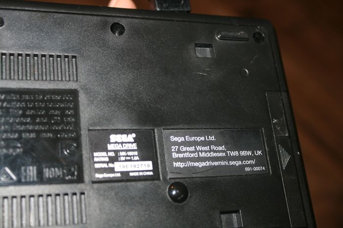 Sega Mega Drive Mini Console 40 Classic Built In Games