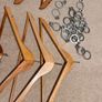 Hotel wooden hangers Image 2