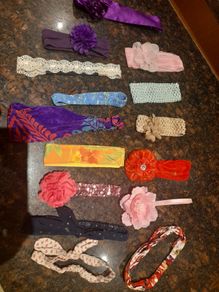 Hair bands x15