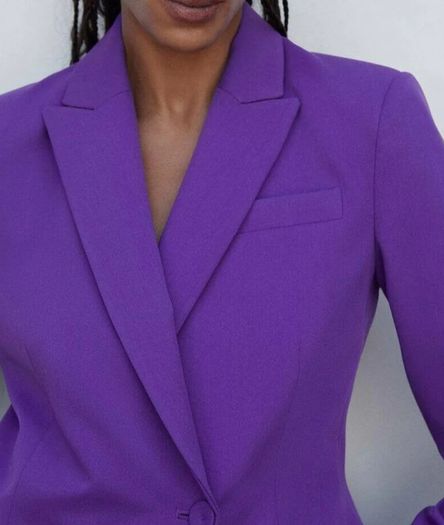 Mango Voilet Blazer. New