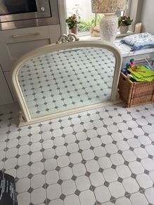 over mantel mirror
