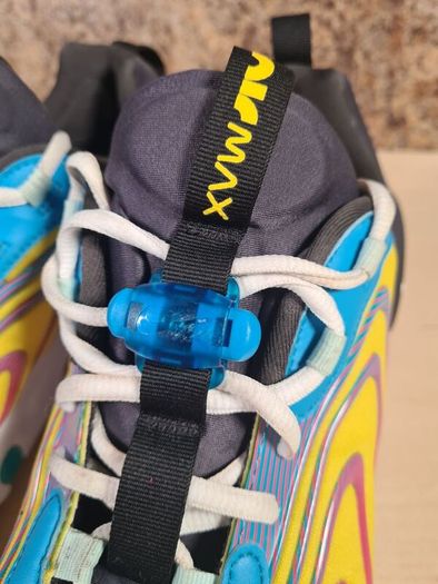 mens NIKE AIR MAX 270 REACT ENG Laser Blue watermelon trainers runners Size UK 9 EU 44 2019