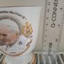 Commemorative cup 1982 Pope John Paul II Image 5