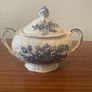 Mason "Ascot in Oak/Hanging Basket" Vintage China Lidded Sugar Bowl Image 5