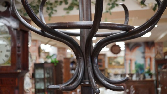 Antique Viennese Bentwood Coat & Hat Stand