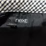 Next Linen Check Skirt Image 2