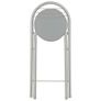3 Piece Bar Set with Shelves Wood and Steel Grey Image 10