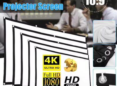 100 inch 16:9 Projector Screen