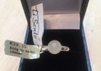 Ti Sento Heavy 925 Silver Cloudy Pearl Ring