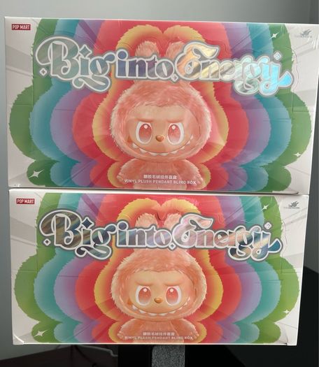 SEALED Authentic Big into Energy Labubu