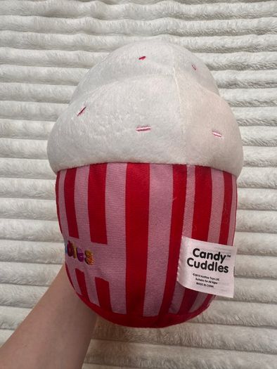 Candy Cuddles Cupcake/Ice Cream Plush approx. 27. Used Please see photos