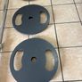 20kg Olympic Barbell + 100kg Olympic Steel Weight Plates!! Image 2