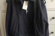 Zara wool blend bomber jacket coat ZW Collection