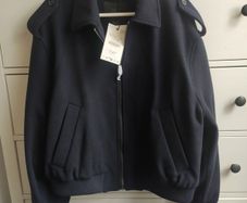 Zara wool blend bomber jacket azW Collection