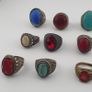15 Old Brass Rings Traditional Mixed Design Collection Image 4