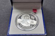 France 2000 Proof 100 Francs Jean-Jacques Rousseau Silver Low Mintage coin in case with Coa