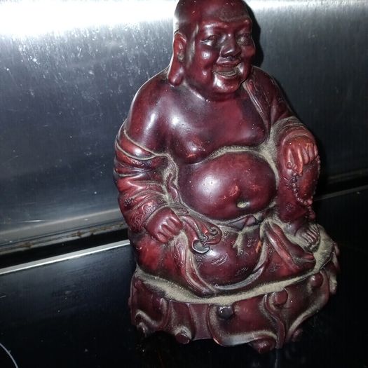 Large Vintage "Laughing Buddha" Figure