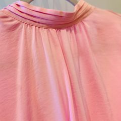 Saint Tropez silky pink top