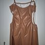 Faux leather dress Image 4