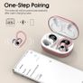 NEW SALE | 2023 Wireless Earphones Bluetooth 5.3 Headphones Wireless, Ear Buds Wireless Earbuds with Earhooks, IP7 Waterproof 50H Stereo Wireless Headphones Sport, Dual LED Display, Deep Blue Image 2