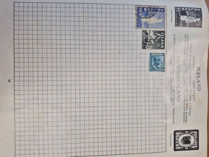 Stamps of the world stanley gibbson album
