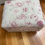 stool floral footstool Image 5