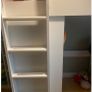 Smastad loft bed, wardrobe, desk and drawers Image 4