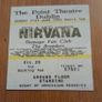 Nirvana replica concert ticket Image 2