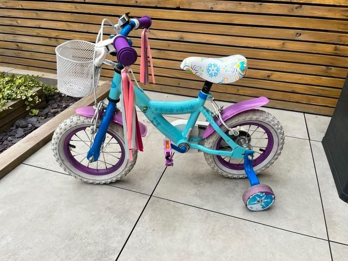 Frozen kids bike