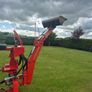 Backhoe digger for compact tractor. Image 4