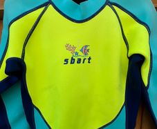 SBART 2mm Boys Girls Childs Junior Full Wetsuit Long Wet Suit - Kids 3XL