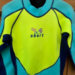 SBART 2mm Boys Girls Childs Junior Full Wetsuit Long Wet Suit - Kids 3XL