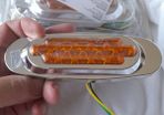 6pcs Big LED Side Marker Lights for Trucks & Trailers - 16 LEDs, Dual Mode (Steady On + Flash),