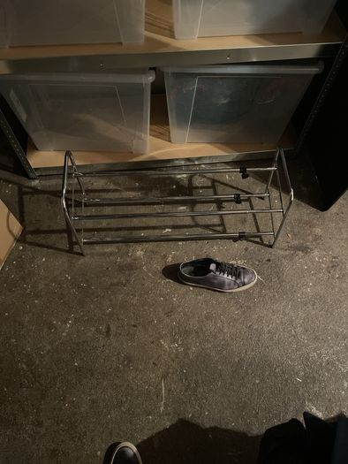 Shoe rack extendable