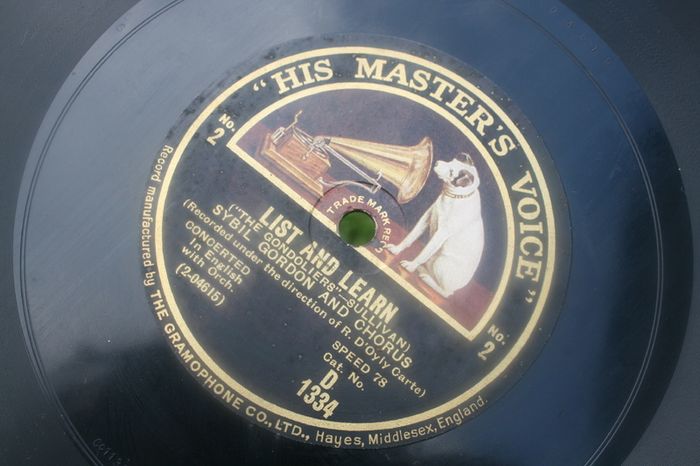 Antique Gramophone records