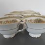 8x Tea Cups Aynsley Henley Fine Bone China Image 2