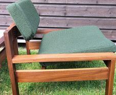 Mid Century Vintage Crannac Bunbeg Chair & Coffee Table