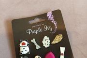 8 pack retro pin badges