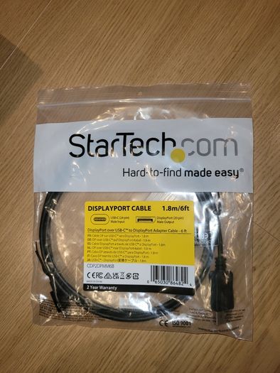 Display port cable 1.8m