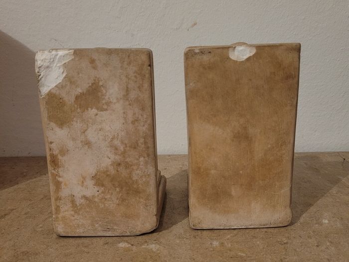 Art noveau cherub bookends