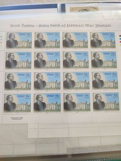 stamps first day covers in anpost albums