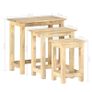Nesting Tables 3 pcs Solid Mango Wood Image 8