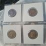 Full Set Of English Three Pence Coins(1937-1967) Image 4